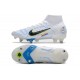Nike Mercurial Superfly VIII Elite SG-PRO AC Szary Czarny Niebieski
