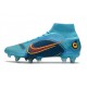 Nike Mercurial Superfly VIII Elite SG-PRO AC Niebieski Pomarańczowy