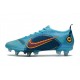 Nike Mercurial Vapor 14 Elite SG AC Niebieski Pomarańczowy