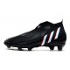 Buty Piłkarskie adidas Predator Edge+ FG Czarny Biały Czerwony