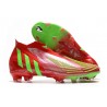 Buty Piłkarskie adidas Predator Edge+ FG Czerwony Zielony
