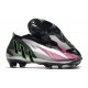 Buty Piłkarskie adidas Predator Edge+ FG Srebro Czarny Różowy