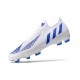 Korki adidas Predator Edge.1 Low FG Biały Niebieski