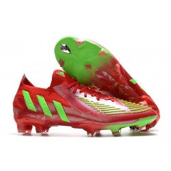 Korki adidas Predator Edge.1 Low FG Czerwony Zielony