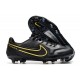 Buty Piłkarskie Nike Tiempo Legend 9 Elite FG Czarny Złoty