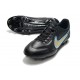 Buty Piłkarskie Nike Tiempo Legend 9 Elite FG Czarny Złoto Niebieski