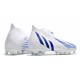 Buty Piłkarskie adidas Predator Edge+ FG Biały Niebieski 