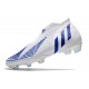 Buty Piłkarskie adidas Predator Edge+ FG Biały Niebieski 