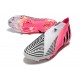 Buty Piłkarskie adidas Predator Edge+ FG Różowy Czarny Biały 