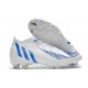 Korki adidas Predator Edge.1 FG Biały Niebieski 