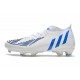 Korki adidas Predator Edge.1 FG Biały Niebieski 