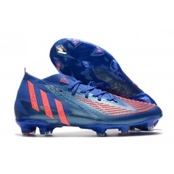 Korki adidas Predator Edge.1 FG Niebieski Czerwony