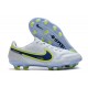 Buty Piłkarskie Nike Tiempo Legend 9 Elite FG Biały Niebieski