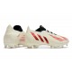 Korki adidas Predator Edge.1 Low FG Showdown - Biały Czerwony Złoto