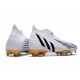 Buty Piłkarskie adidas Predator Edge+ FG Biały Czarny Złoto