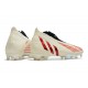 Buty Piłkarskie adidas Predator Edge+ FG Biały Czerwony Złoto