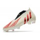 Buty Piłkarskie adidas Predator Edge+ FG Biały Czerwony Złoto