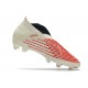 Buty Piłkarskie adidas Predator Edge+ FG Biały Czerwony Złoto