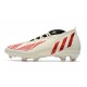 Korki adidas Predator Edge.1 FG Biały Czerwony Złoto