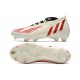 Korki adidas Predator Edge.1 FG Biały Czerwony Złoto