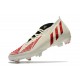 Korki adidas Predator Edge.1 FG Biały Czerwony Złoto