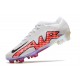 Buty piłkarskie Nike Zoom Mercurial Vapor 15 Elite Fg Biały Czerwony 