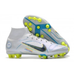 Nike Mercurial Superfly 8 Elite DF AG Szary Niebieski Czarny 