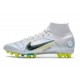 Nike Mercurial Superfly 8 Elite DF AG Szary Niebieski Czarny 