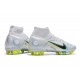 Nike Mercurial Superfly 8 Elite DF AG Szary Niebieski Czarny 