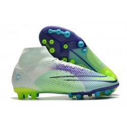 Nike Mercurial Superfly 8 Elite DF AG Dream Speed Zielony Fioletowy