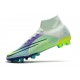 Nike Mercurial Superfly 8 Elite DF AG Dream Speed Zielony Fioletowy 