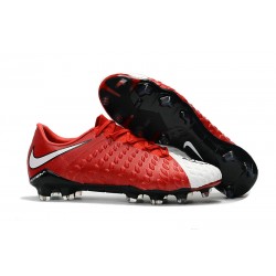 Nike Korki Hypervenom Phantom III FG Czerwony Biały