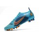 Nike Mercurial Vapor XIV Elite AG Pro Niebieski Pomarańczowy