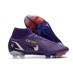 Buty Nike Mercurial Superfly 8 Elite FG Ronaldo CR7 Fioletowy 