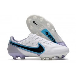 Buty Piłkarskie Nike Tiempo Legend 9 Elite FG Biały Czarny