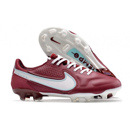 Buty Piłkarskie Nike Tiempo Legend 9 Elite FG Czerwony Biały