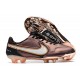 Buty Piłkarskie Nike Tiempo Legend 9 Elite FG Fioletowy Biały Czarny