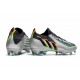 Korki adidas Predator Edge.1 Low FG Srebro Niebieski Zawistny