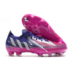 Korki adidas Predator Edge.1 Low FG Fioletowy Srebro Różowy