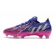 Korki adidas Predator Edge.1 Low FG Fioletowy Srebro Różowy 