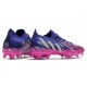 Korki adidas Predator Edge.1 Low FG Fioletowy Srebro Różowy 