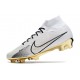 Buty Nike Air Zoom Mercurial Superfly 9 Elite FG Biały Złoto Czarny