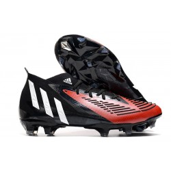 Korki adidas Predator Edge.1 FG Czarny Biały Czerwony 