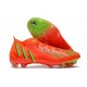 Korki adidas Predator Edge.1 FG Pomarańczowy Zielony