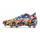 Korki adidas Predator Edge.1 FG Geometric+ Niebieski Zawistny Czerwony