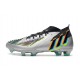 Korki adidas Predator Edge.1 FG Srebro Niebieski Zawistny