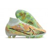 Nike Zoom Mercurial Superfly IX Elite DF AG Zielony Niebieski Pomarańczowy 