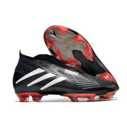 Buty Piłkarskie adidas Predator Edge+ FG Czarny Biały Czerwony