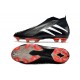 Buty Piłkarskie adidas Predator Edge+ FG Czarny Biały Czerwony 