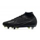 Nike Zoom Mercurial Superfly 9 Elite SG Czarny Wilczy Zielony